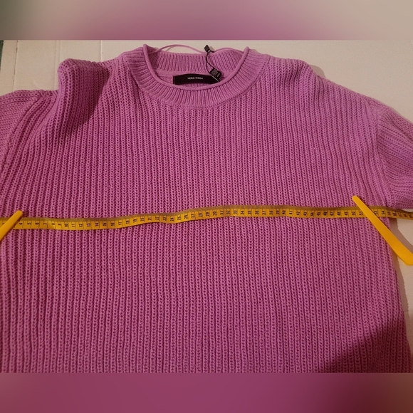 NWT Vero Moda Cyclamen Lilac Cowl Neck Sweater Soft and Stretchy Size M - Picture 6 of 7